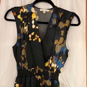 Judith & Charles black silk dress